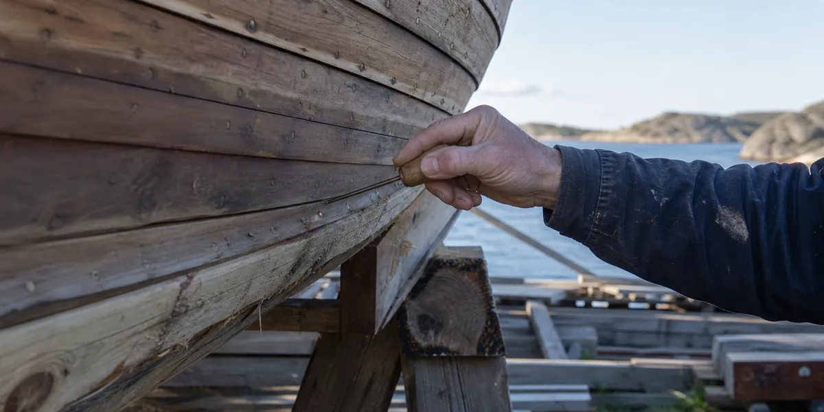 Röta i träbåt: hitta, bedöma och laga rötskador